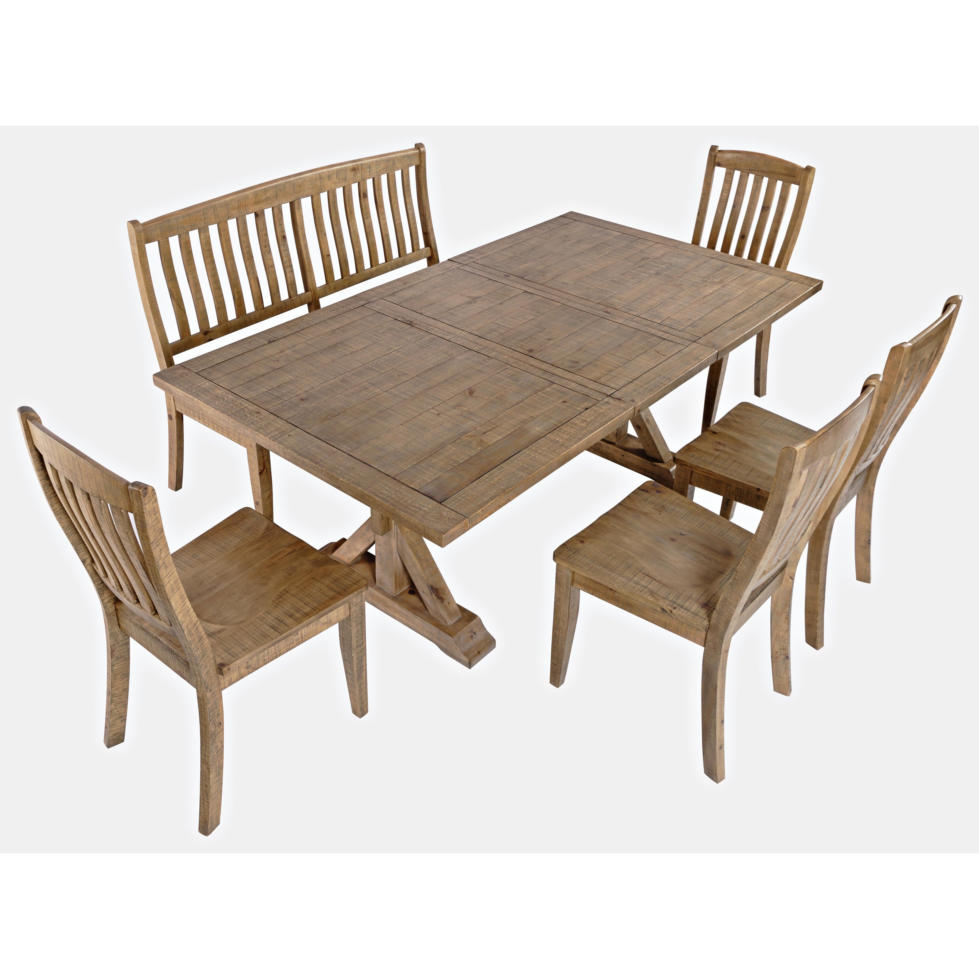 Carlyle 7 piece solid online wood dining set